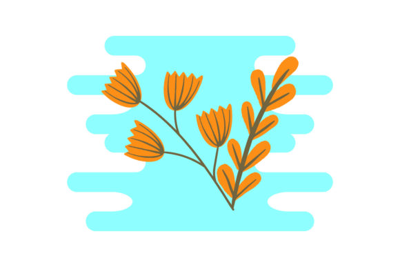 Floral Small Flowers Collection Clipart