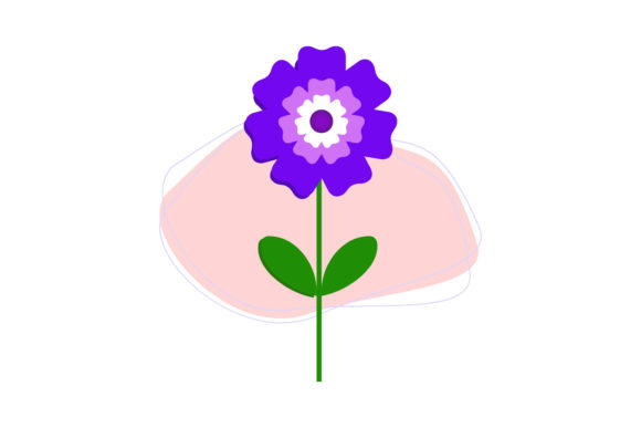 Flower Beauty Pink Floral Abstract Shape