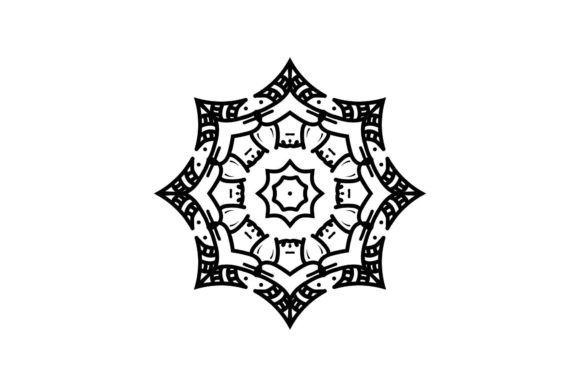Mandala Floral Circular Pattern