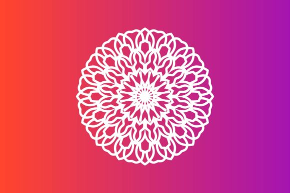 Mandala Indian Floral Pattern 1
