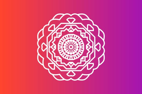 Mandala Indian Floral Pattern 16