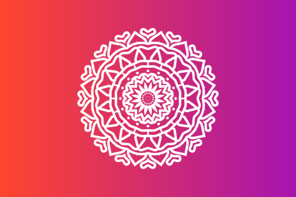 Mandala Indian Floral Pattern 2