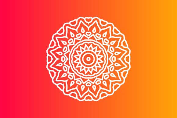 Mandala Indian Floral Pattern 3