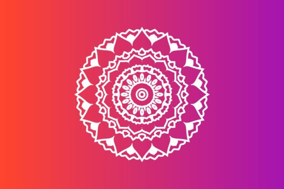 Mandala Indian Floral Pattern 37