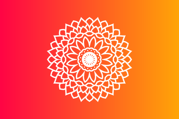 Mandala Indian Floral Pattern 4