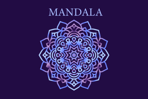 Ornament Mandala Indian Floral Design 16