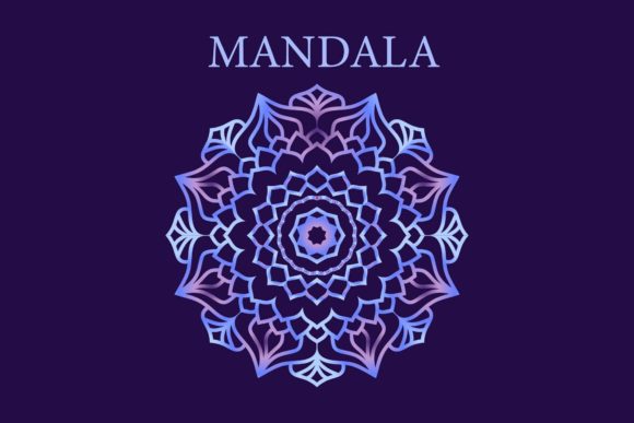 Ornament Mandala Indian Floral Design 24