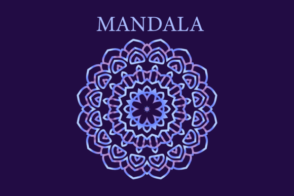 Ornament Mandala Indian Floral Design 30