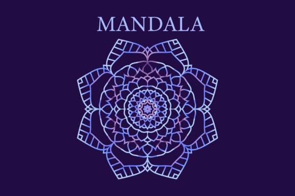 Ornament Mandala Indian Floral Design 46