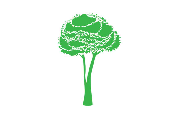 Tree Icon Botany Floral Green Icon
